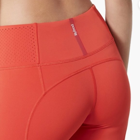 Leggings Lilybod Lilybod Arizona Long Yoga Leggings Tangerine Sz M NWT $78 NEW - Picture 7 of 8